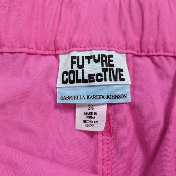 ✨3/$15  NWT Future Collective Target pink mini skirt 24 - Picture 5 of 8